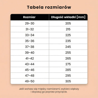 Wkładki profilowane OrthoStep